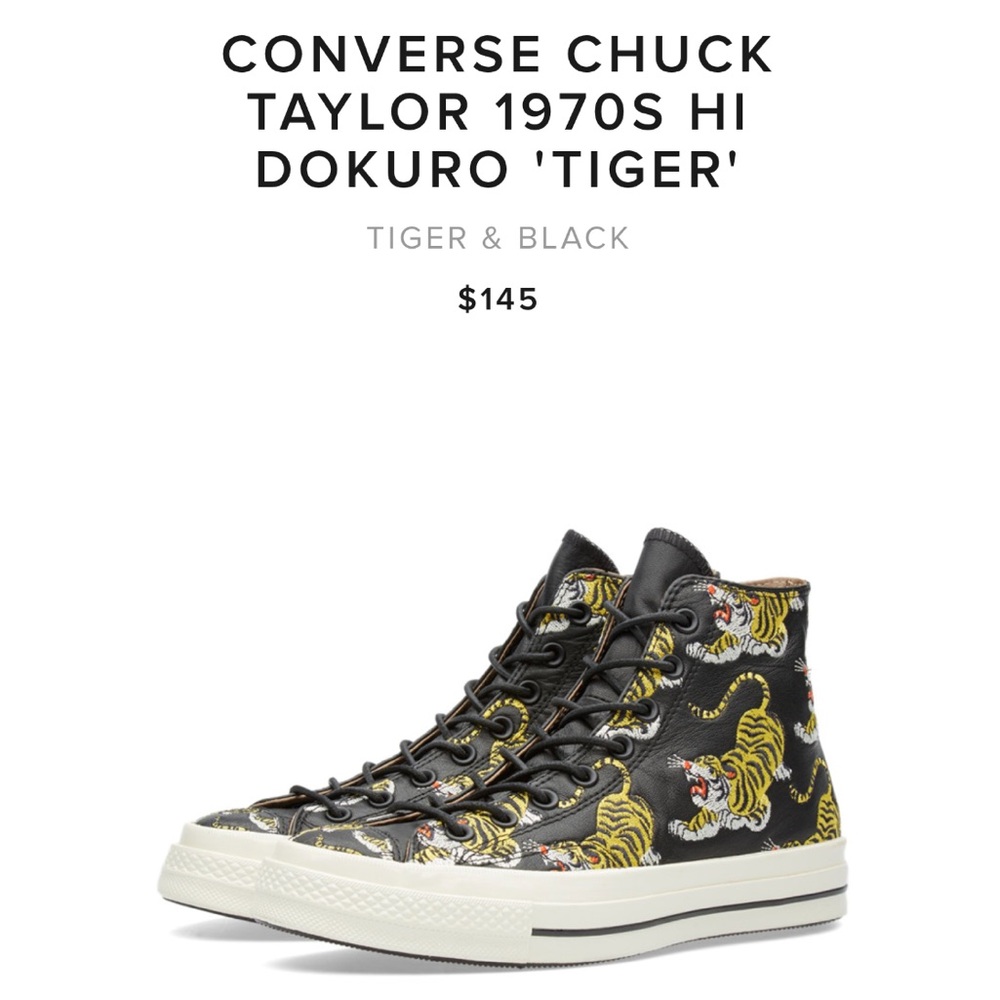 CONVERSE Chuck Taylor Hi Dokuro Tiger